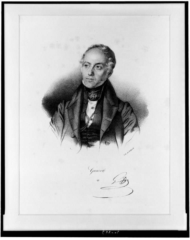 Guizott - lith. de Delpech. LCCN90715728
