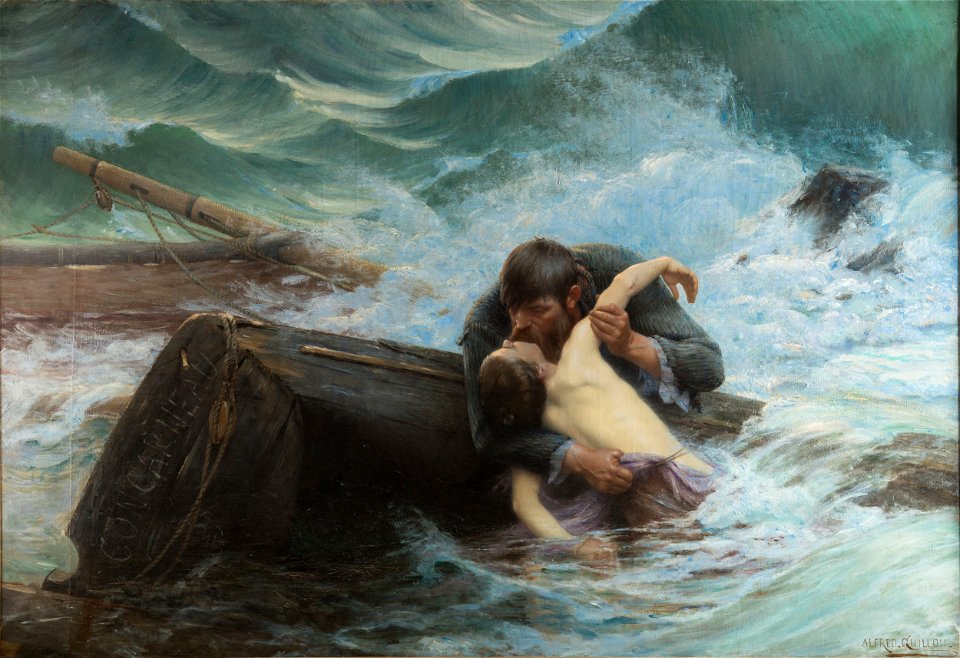 Alfred Guillou - Adieu, 1892, Musée des beaux-arts de Quimper