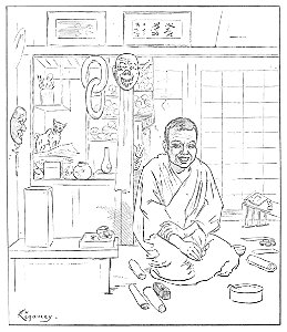 Guimet - Promenades japonaises, 1880 (page 221 crop)