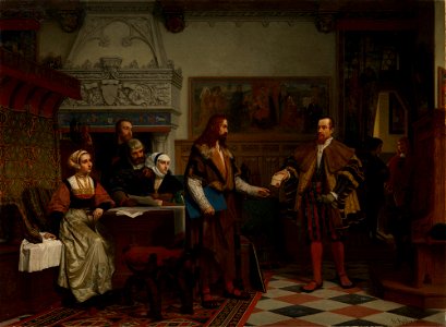 Guillaume Koller (1829-85) - The Summons - RCIN 406239 - Royal Collection