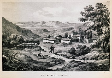 Gulf & plain of Messenia - Dodwell Edward - 1834
