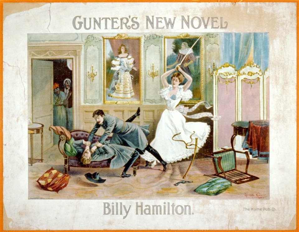 Gunther's new novel Billy Hamilton, the Home Pub. Co. LCCN2002720078
