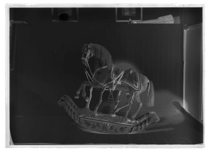 Gunghäst - Livrustkammaren - 9360-negative