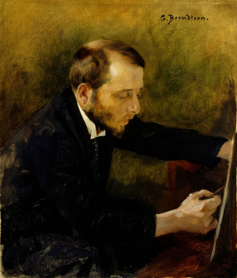 Gunnar Berndtson - Portrait of Eero Järnefelt - A I 508 - Finnish National Gallery