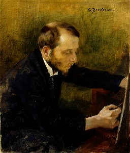 Gunnar Berndtson - Portrait of Eero Järnefelt - A I 508 - Finnish National Gallery