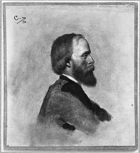 Gustaf Cederström - Gotthard Werner (1837-1903), artist - NMGrh 2400 - Nationalmuseum