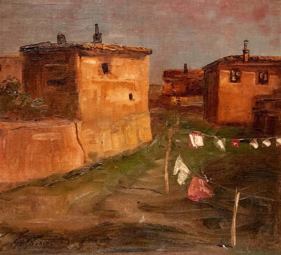 Gulácsy - Italian suburb