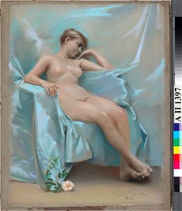 Gunnar Berndtson - Alaston naismalli - A II 1397 - Finnish National Gallery