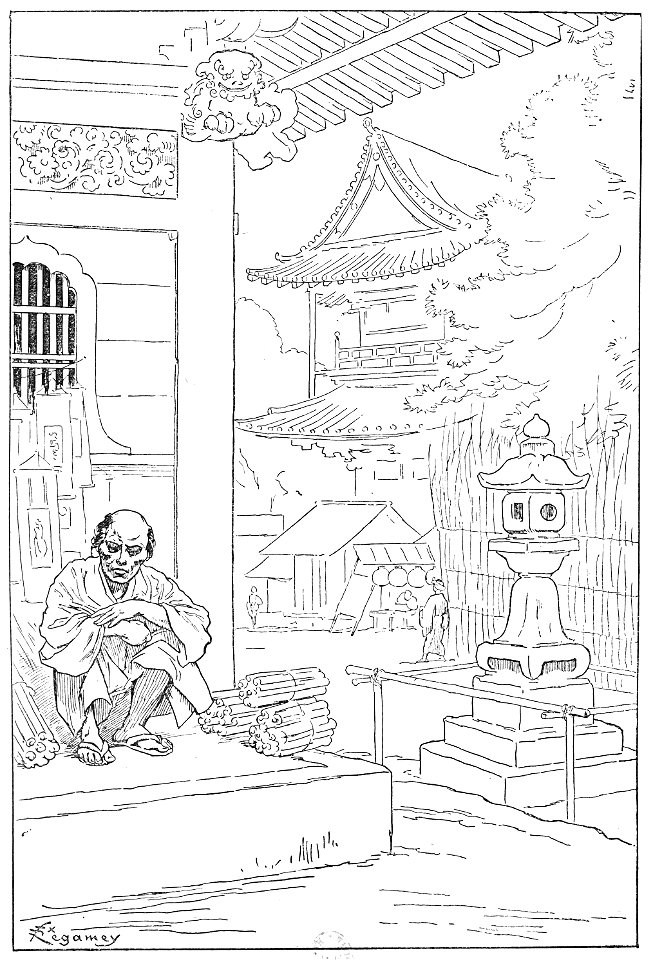 Guimet - Promenades japonaises, 1880 (page 123 crop)