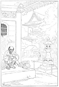 Guimet - Promenades japonaises, 1880 (page 123 crop)