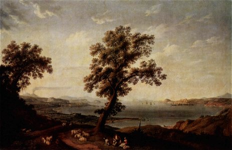 Hackert, Jacob Philipp – Ansicht des Golfes von Pozzuoli – 1785