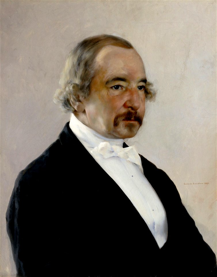 Gunnar Berndtson - Portrait of Zacharias Topelius - A I 219 - Finnish National Gallery
