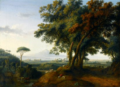 Jacob Philipp Hackert - Eine italienische Caprice Vedute (1778)