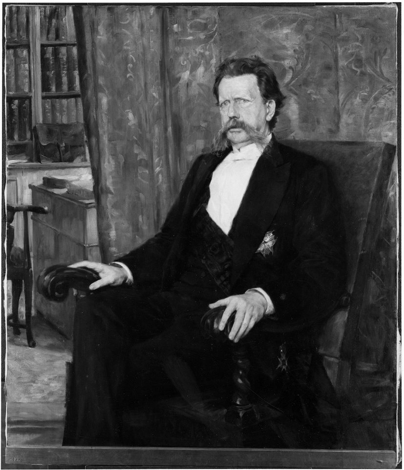 Gunnar Wennerberg (1817-1901), statsråd, landshövding, skald - Nationalmuseum - 40133
