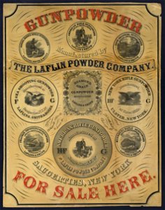Gunpowder for sale here - Oliver J. Stuart, N.Y. LCCN2009633806
