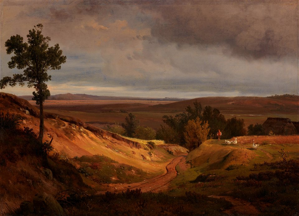 Louis Gurlitt Heidelandschaft bei Silkeborg in Jütland