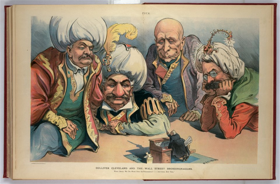 Gulliver Cleveland and the Wall Street Brobdingnagians - Keppler. LCCN2011645810