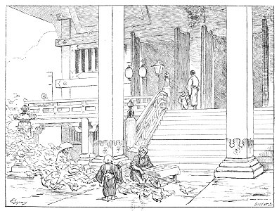 Guimet - Promenades japonaises, 1880 (page 95 crop)