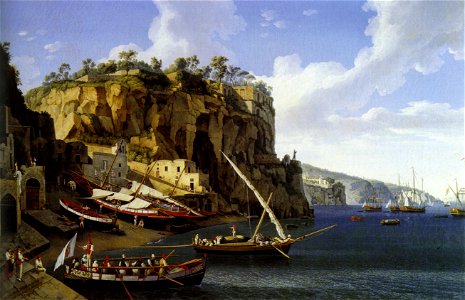 Hackert, Marina Piccola in Sorrent, 1794