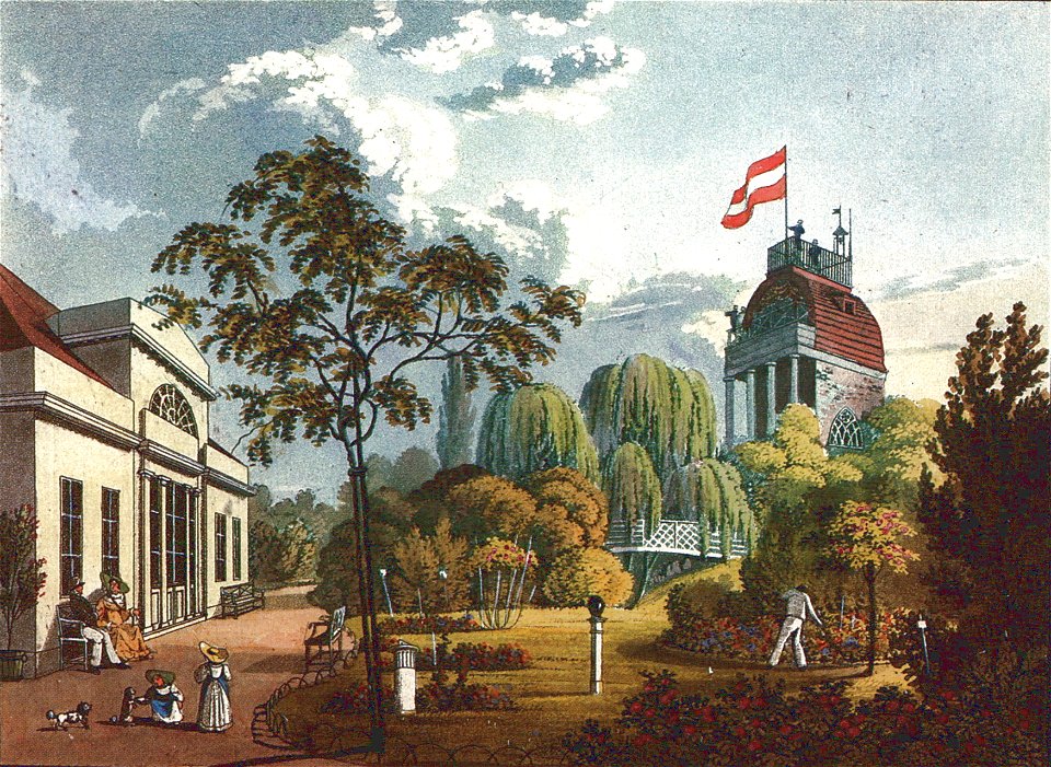 Gurk-Der Rosenbaum'sche Garten in Wien