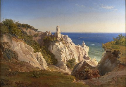 Louis gurlitt møns klint. Free illustration for personal and commercial use.