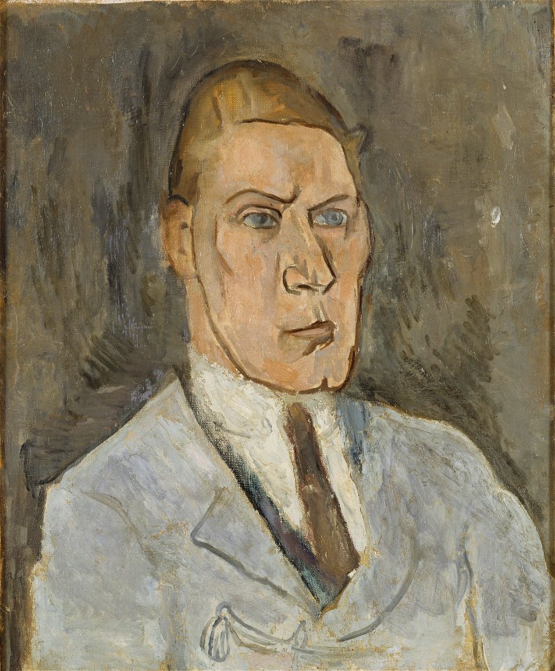 Gustaf Hellström, 1882-1953, författare (Nils von Dardel) - Nationalmuseum - 16308