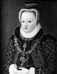 Gunilla Bielke, 1568-1597, drottning av Sverige (Ulrica Fredrica Pasch) - Nationalmuseum - 39878. Free illustration for personal and commercial use.