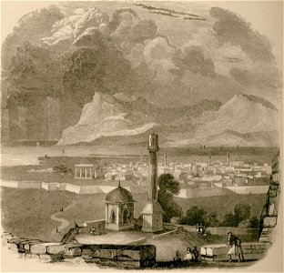 Gulf of Corinthus, from the Acrocorinthus - Wordsworth Christopher - 1882