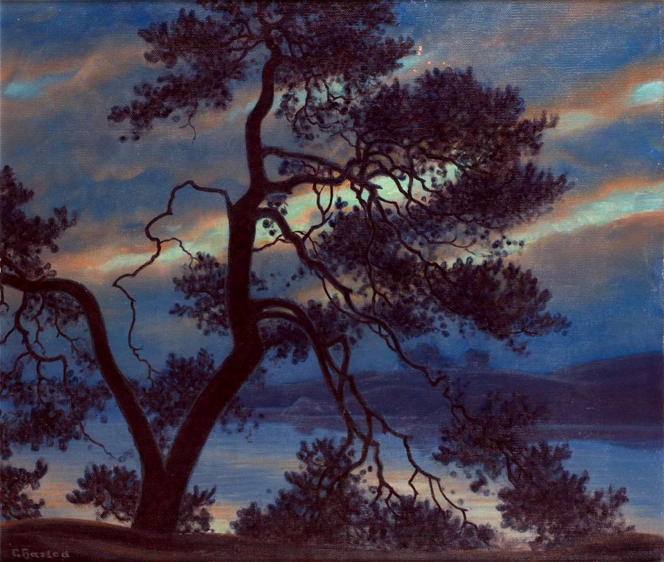 Gustaf Fjæstad - Skymningslandskap