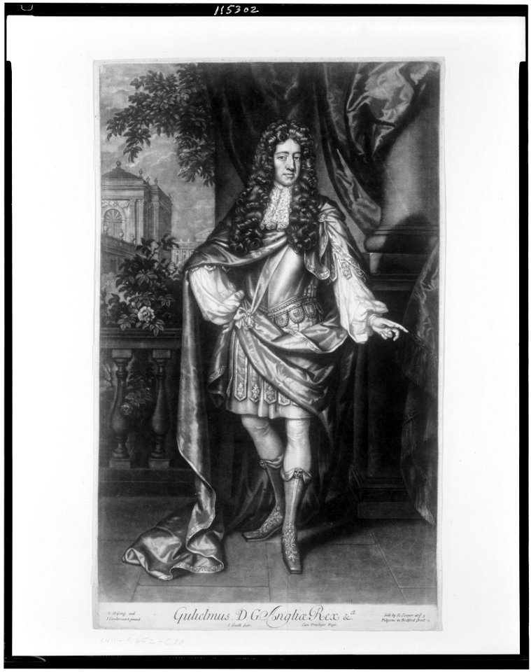 Gulielmus D.G. Angliae Rex etc. - W. Wissing and J. Vandervaart pinxit ; J. Smith fecit. LCCN95521802