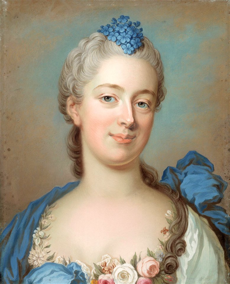 Gustaf Lundberg - Countess Poaton (^) - S 91 - Finnish National Gallery
