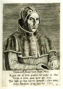 Hadrianus Traiectensis Pont. Max (BM 1925,1117.77)