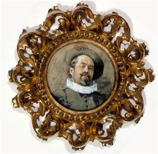Gunnar Berndtson - Omakuva 1600-luvun puvussa - A II 905 - Finnish National Gallery