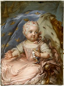 Gustaf Lundberg - Sofia Albertina (1753-1829), prinsessa av Sverige, abbedissa i Quedlinburg - NMDrh 57 - Nationalmuseum