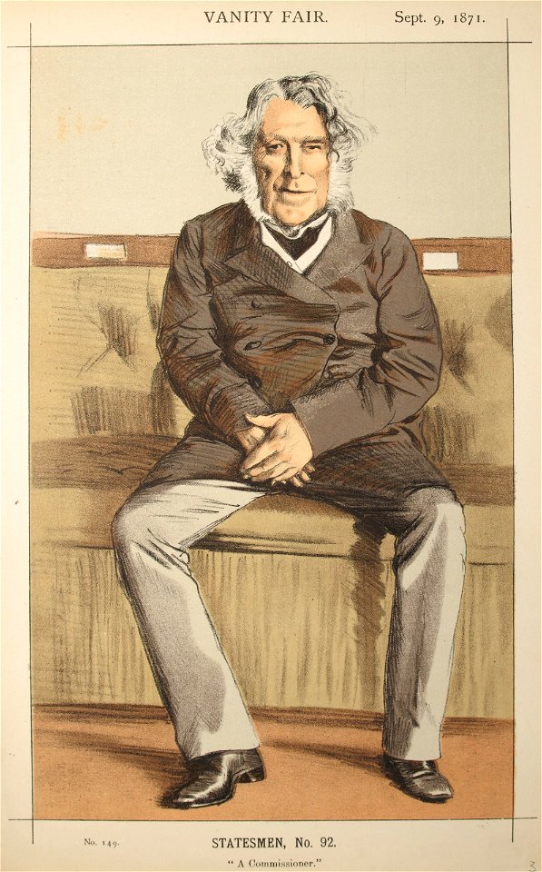 Russell Gurney, Vanity Fair, 1871-09-09