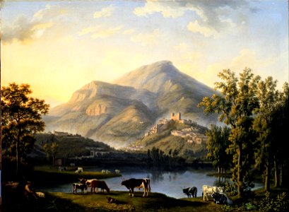 Jakob Philipp Hackert - Veduta d’Itri (Landscape with a View of Itri) - Google Art Project