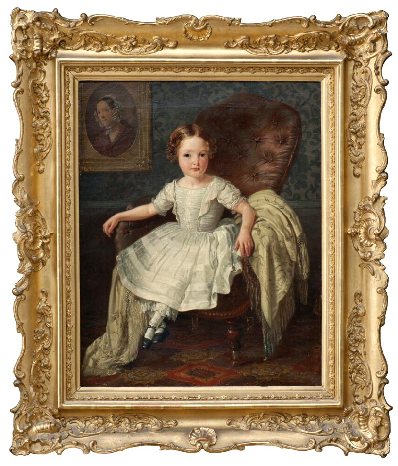 Gustaf Henrik Brusewitz - Hilda Amalia Brusewitz (f. 1853) - NMGrh 4835 - Nationalmuseum