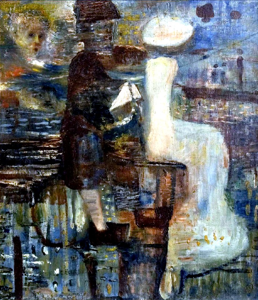 Gulácsy Composition 1910s