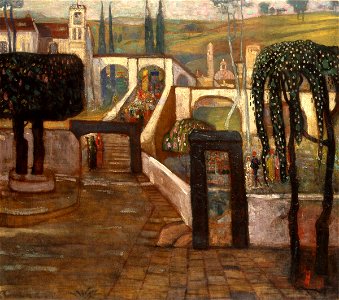 Gulácsy Pilgrims' Return 1908