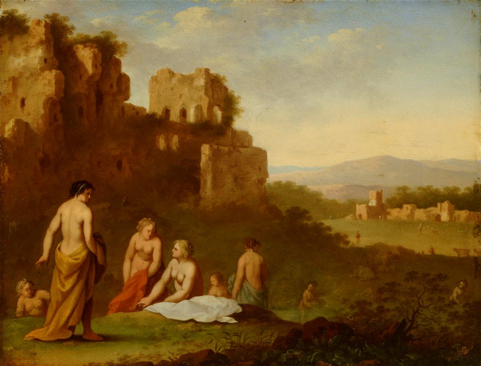 Nymphs Bathing by Johan van Haensbergen Mauritshuis 135