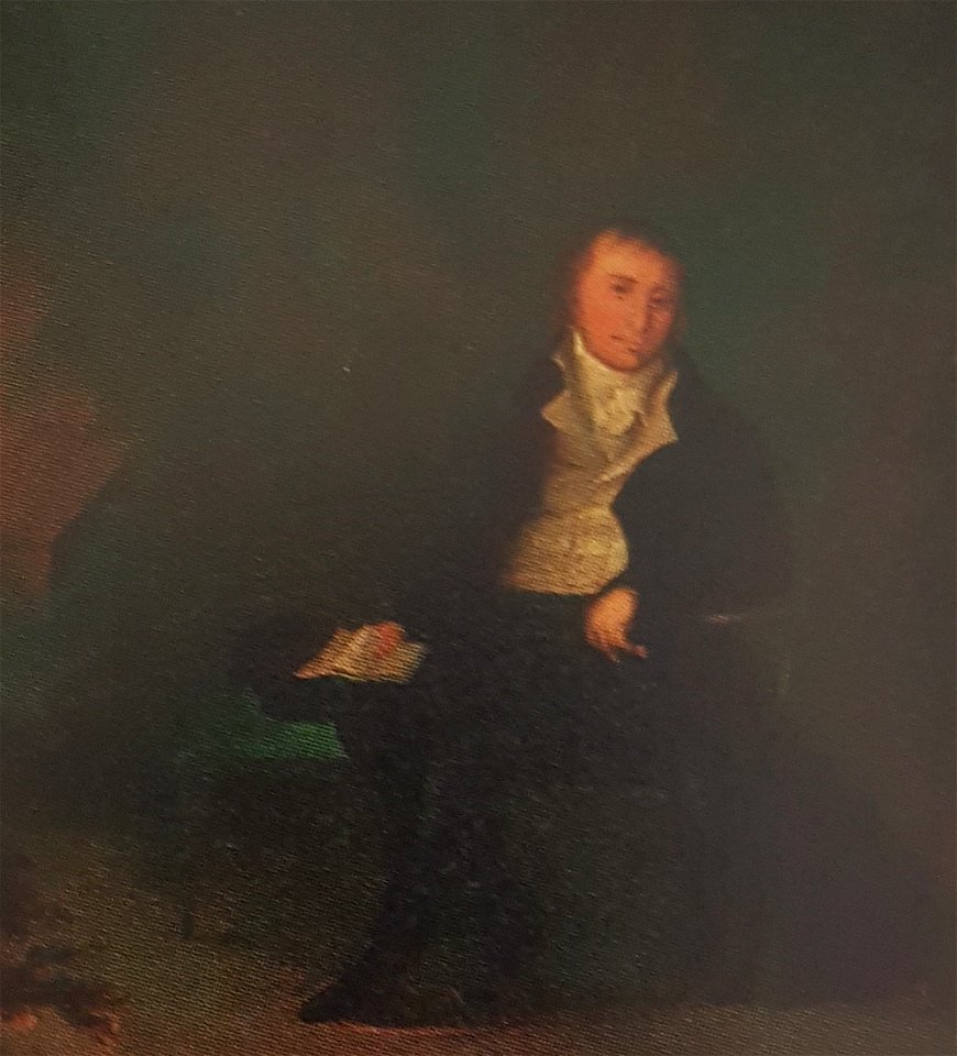 Gustaf Aron Lindbom x okänd konstnär