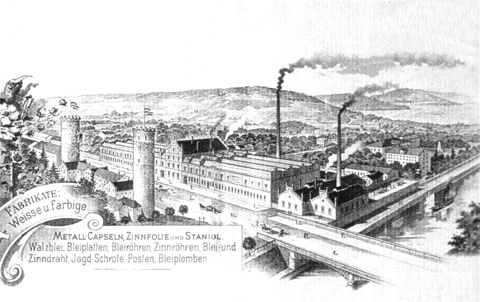 Haendler und Natermann Briefkopf 1897