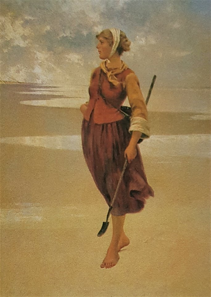 Fiskarflicka i Bretagne x August Hagborg