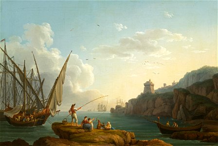 Jacob Philipp Hackert - Küstenlandschaft bei Vietri (1776)