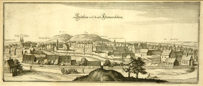 Hadmersleben um 1650