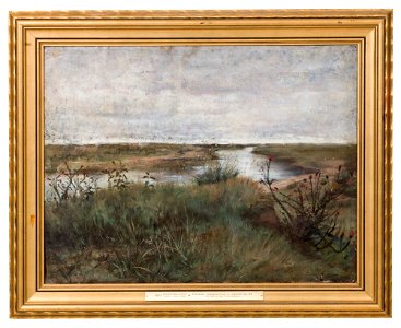 Gustaf Cederström - Steppe Country. Landscape Study for Mazeppa - NM 5212 - Nationalmuseum
