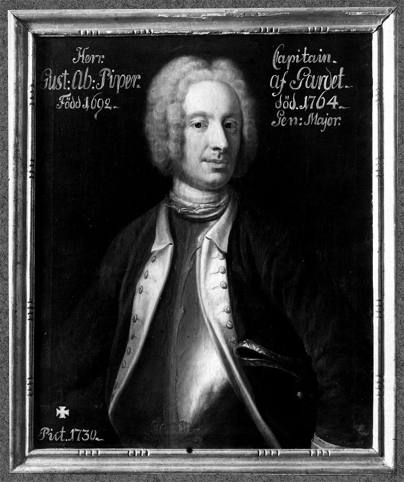 Gustaf Abraham Piper, 1692-1761 (Johan Henrik Scheffel) - Nationalmuseum - 15021
