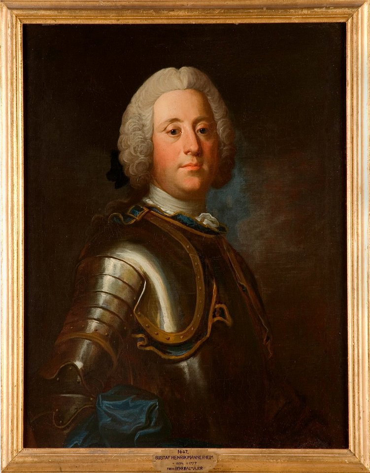 Gustaf Henrik Mannerheim, 1695-1777 (Olof Arenius) - Nationalmuseum - 16116
