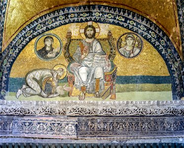 Hagia Sophia Imperial Gate mosaic
