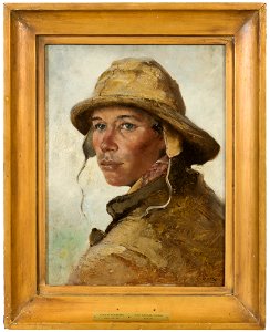 Head of a Young Fisherman. Study (August Hagborg) - Nationalmuseum - 18860